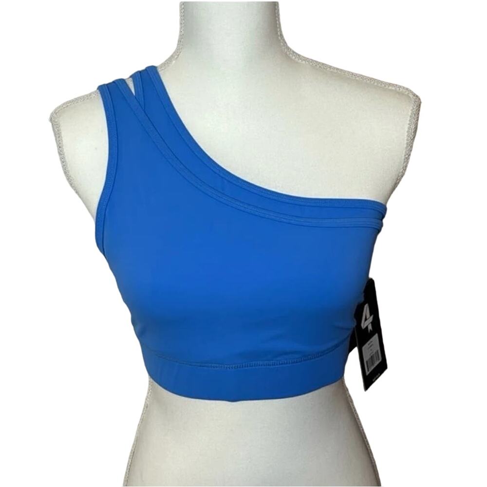 Fourlaps Solo Sports Bra in Cornflower Blue Size Medium NWT